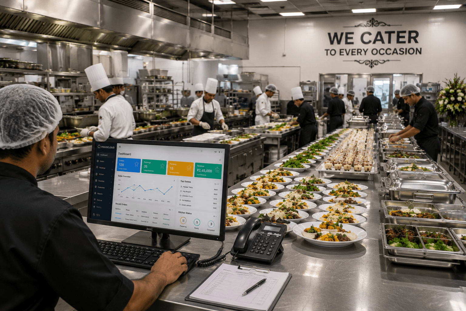 Restro restaurant operations interface